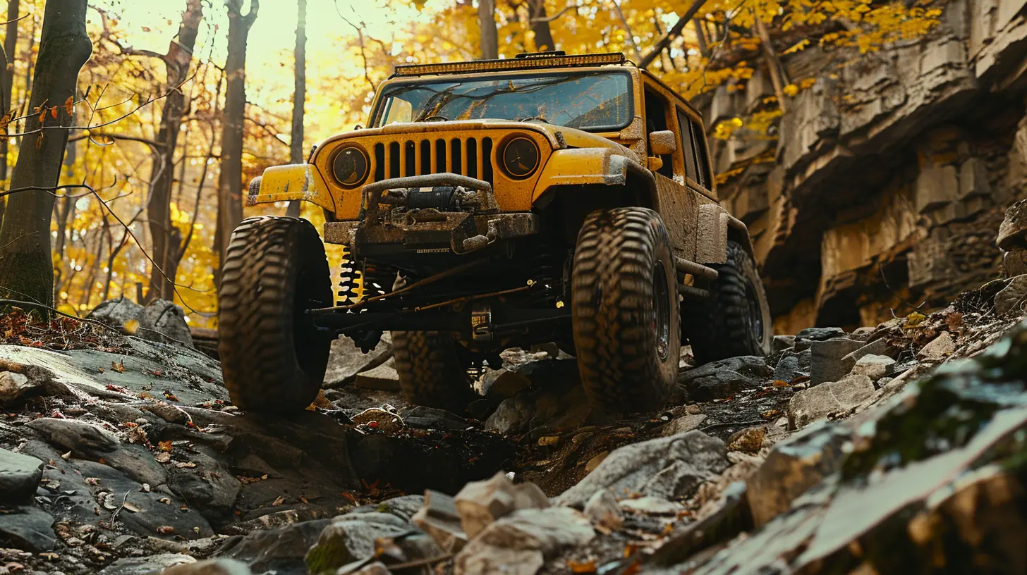 Extreme Rock Crawling: Taking Your Jeep to the Limit