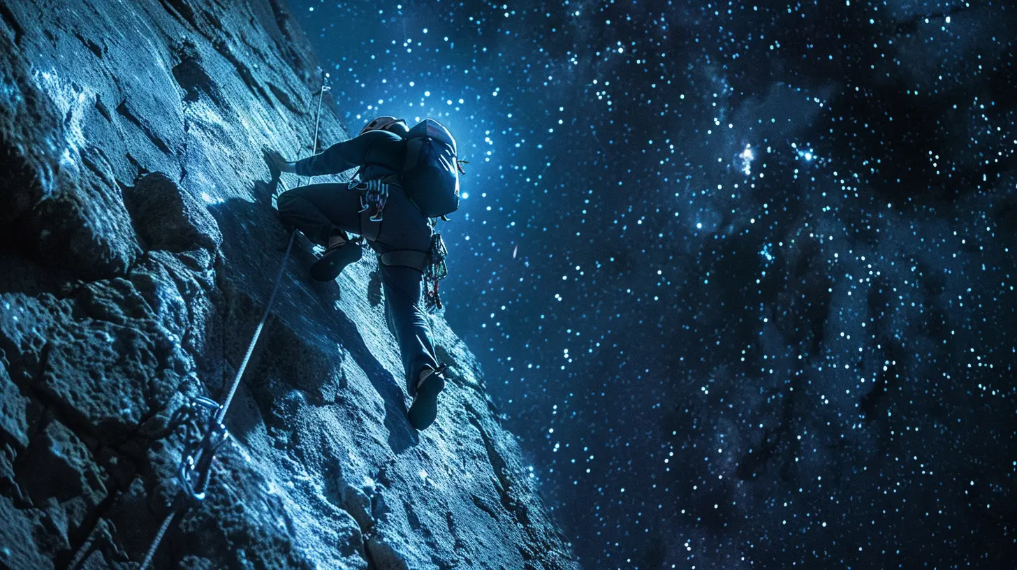Rock Climbing in the Dark: The Challenge of Night Ascents