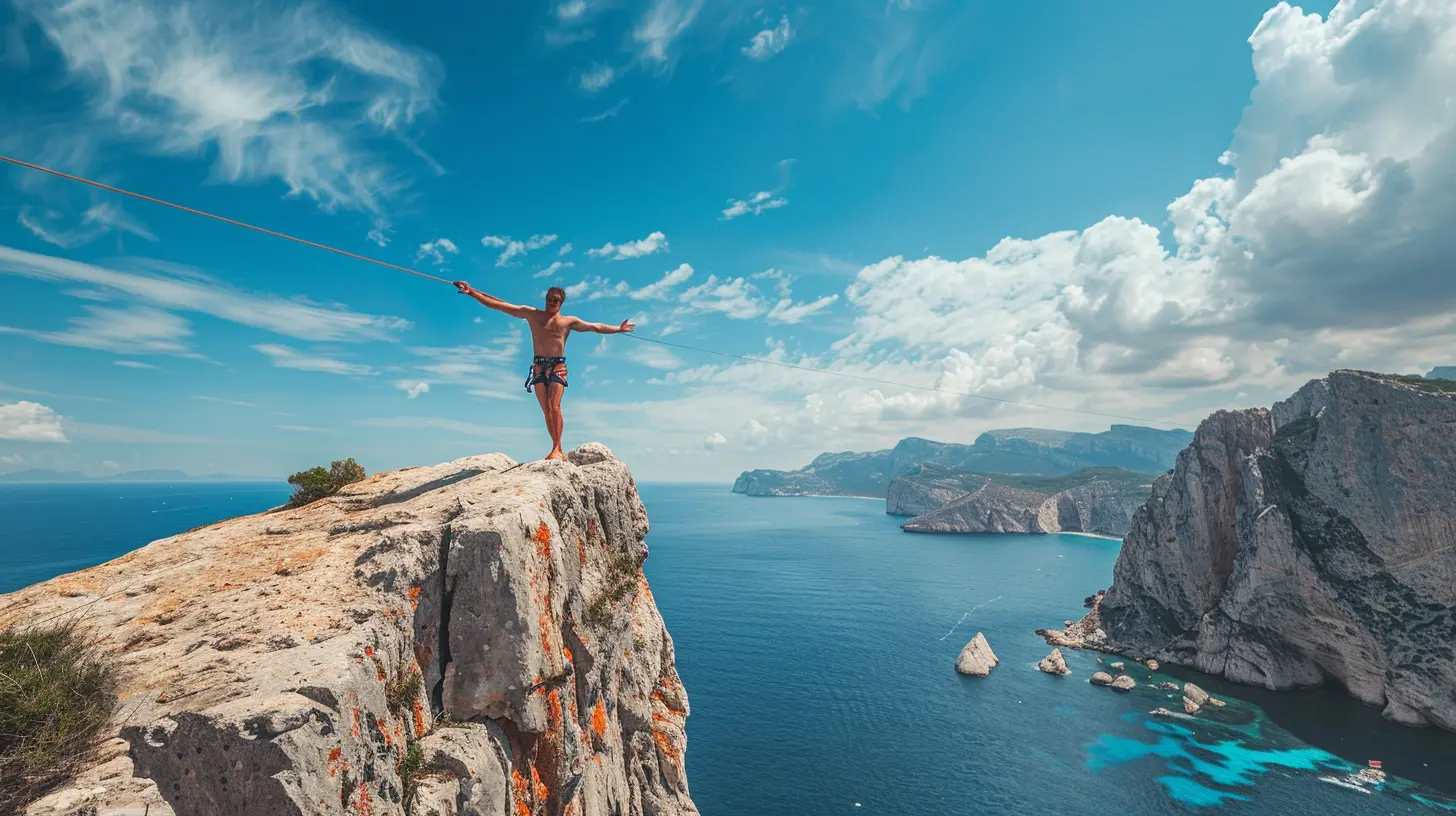 Slacklining: Balancing on the Edge of Adventure