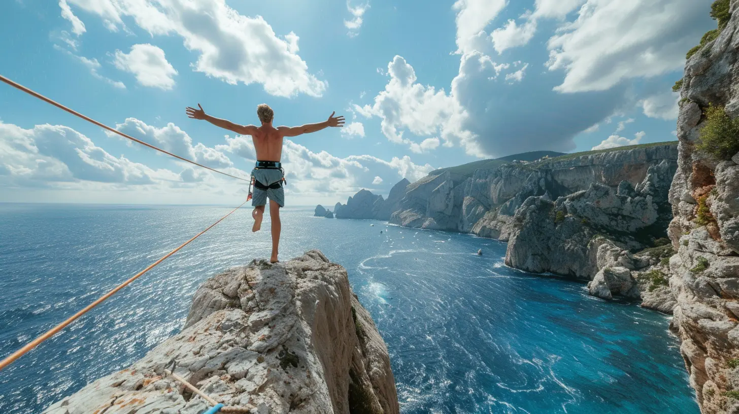 Slacklining: Balancing on the Edge of Adventure