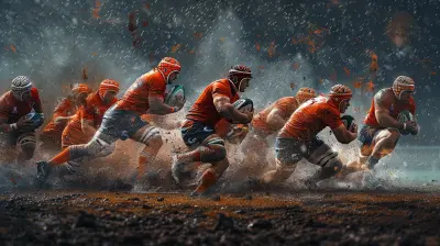 The Art Of The Offload Creating Space And Breaking The Line