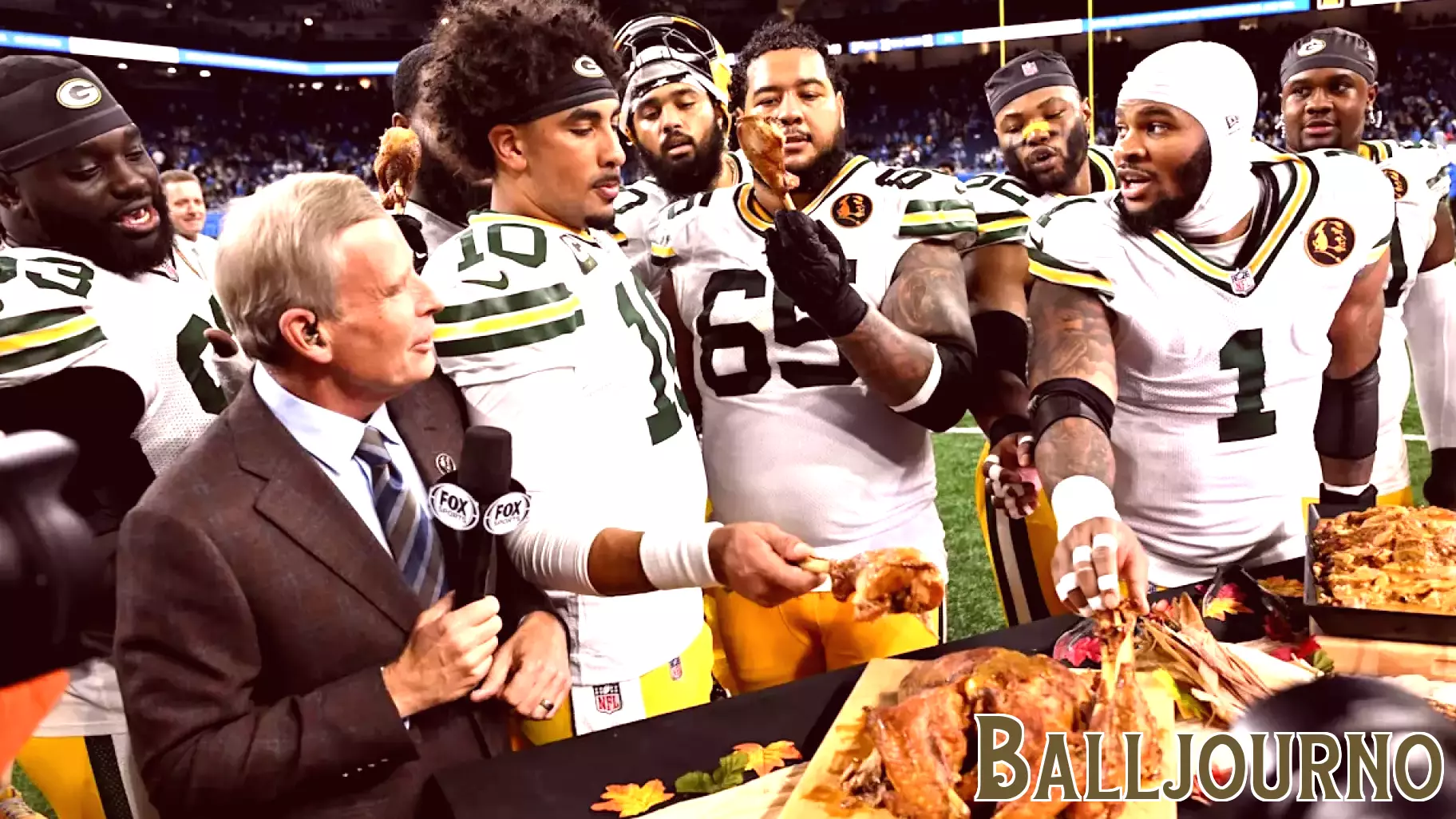 Green Bay Packers Rookie Shares Thanksgiving Spirit with Security Staff