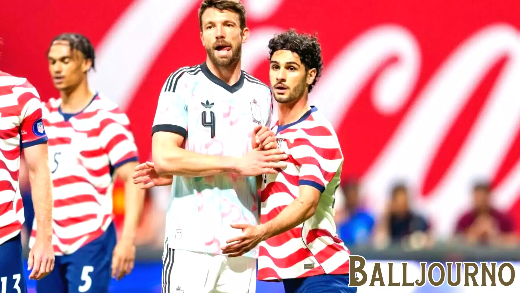New World Cup kits cause chaos as USMNT, Belgium feature confusingly similar look in friendly
