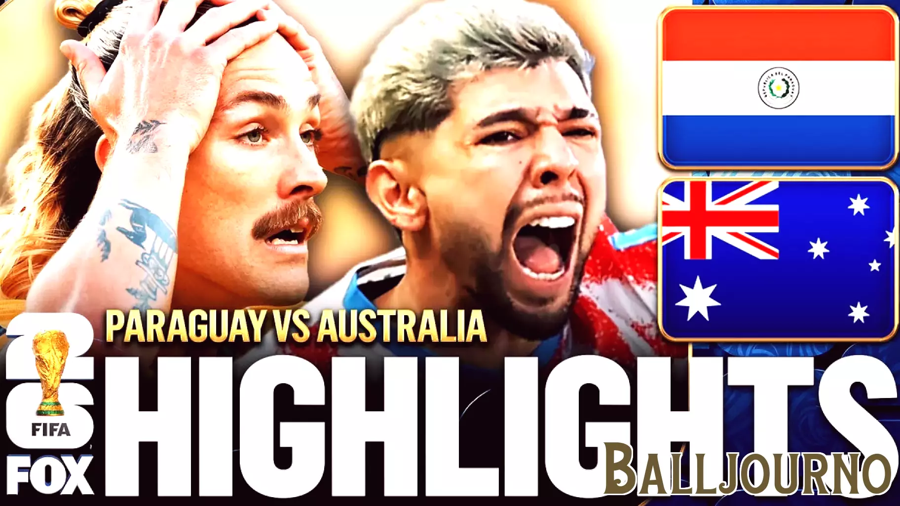 Paraguay vs Australia Highlights