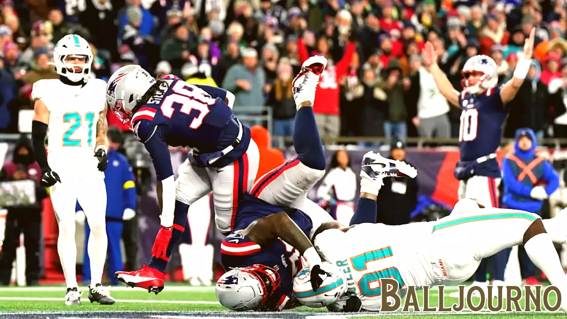 Rhamondre Stevenson Shines with Impressive Touchdown Against Dolphins