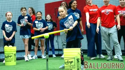 Clinic Connects Young Athletes with Seawolves Role Models