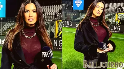 Eleonora Incardona Shines as Fashion Icon on the Football Field